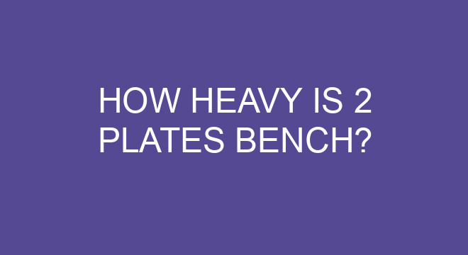how long does it take to bench 3 plates