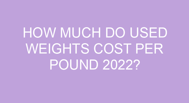 How Much Do Used Weights Cost Per Pound 2022 how-much-do-used-weights-cost-per-pound-2022