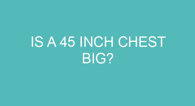 is-a-45-inch-chest-big