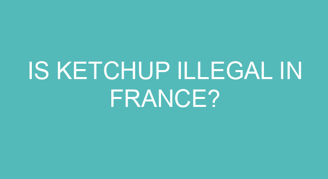 is-ketchup-illegal-in-france