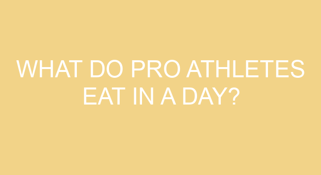 What Do Pro Athletes Eat In A Day what-do-pro-athletes-eat-in-a-day