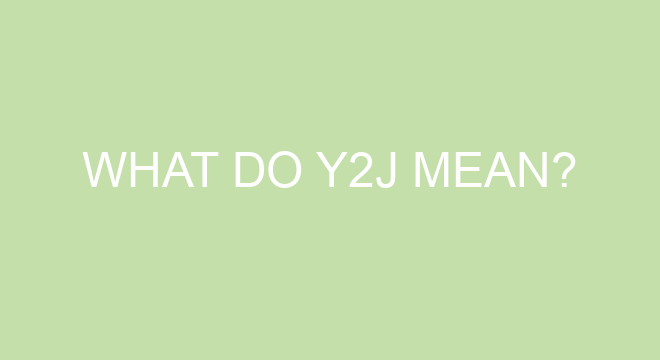 What Do Y2J Mean?