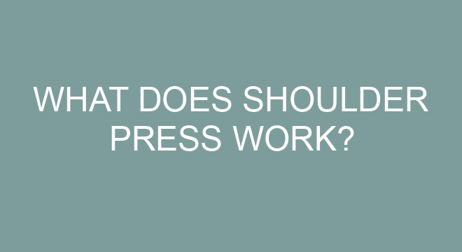 What Does Shoulder Press Work what-does-shoulder-press-work