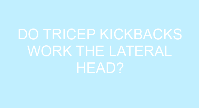 What is the best lateral head tricep exercise?