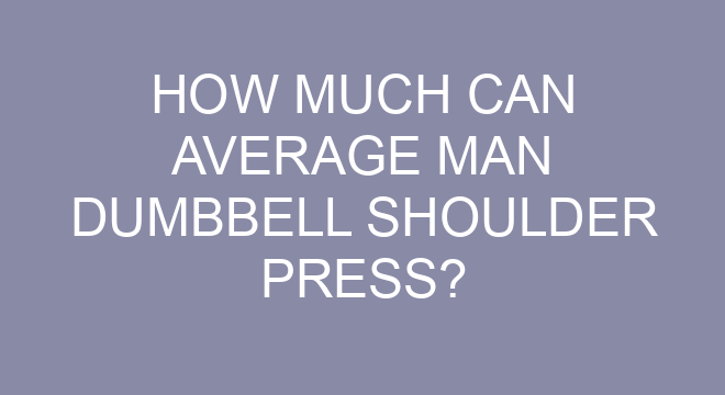 How Much Can Average Man Dumbbell Shoulder Press how-much-can-jomang-lift-youtube