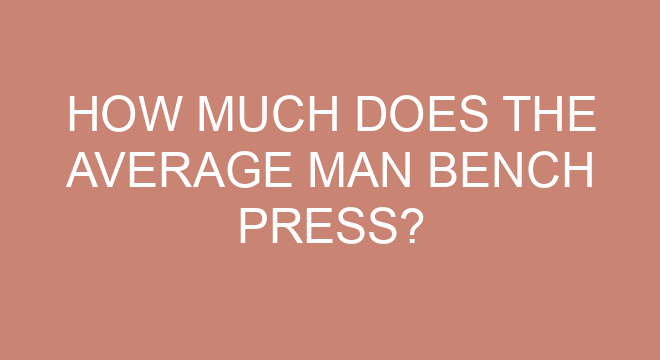 How Much Does The Average Man Bench Press female-bench-press-youtube