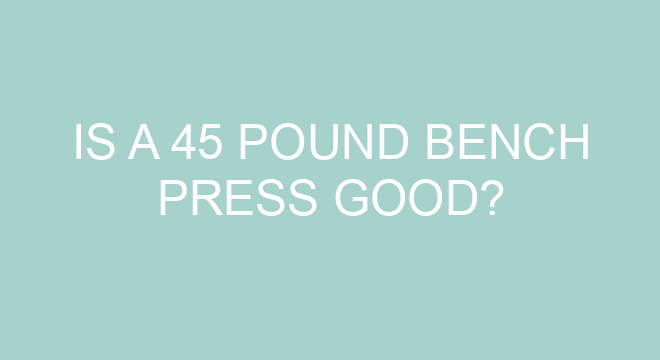Is incline press 45 degrees?