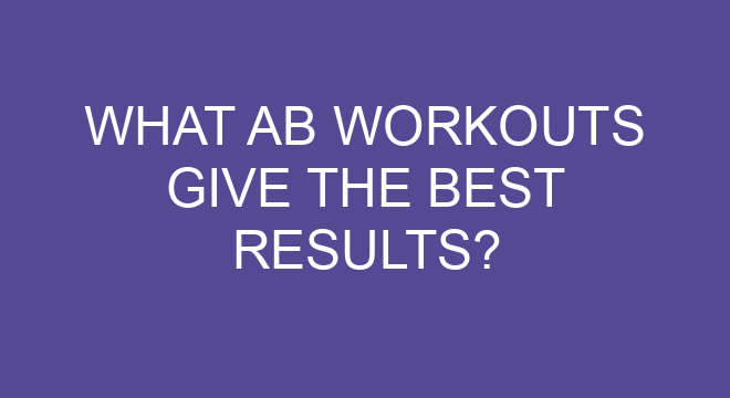 Are battle ropes good for losing belly fat?