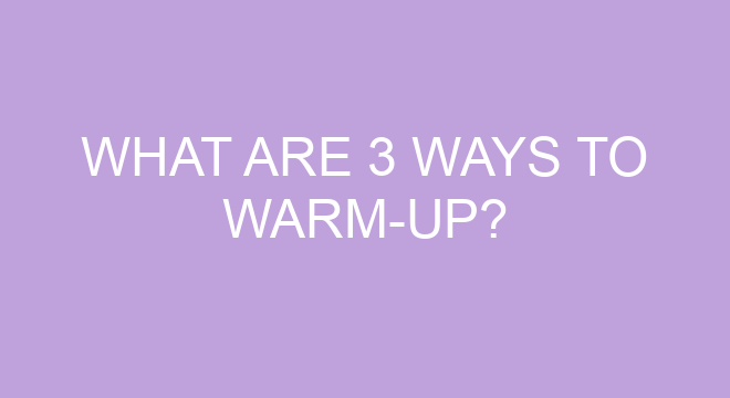 Is it important to warm-up your muscles before a workout?