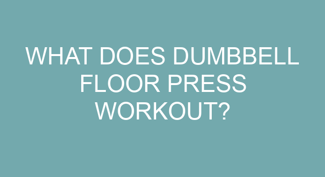 What Does Dumbbell Floor Press Workout what-does-dumbbell-floor-press-workout