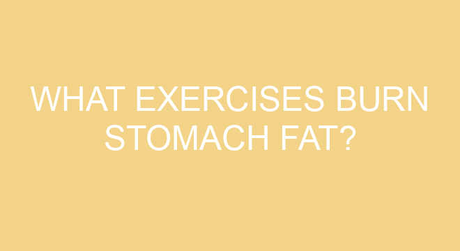 What Exercises Burn Stomach Fat what-exercises-burn-stomach-fat