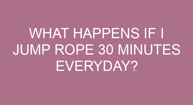 How long should I jump rope a week?
