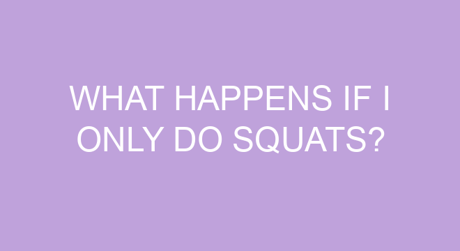 What would happen if I did 500 crunches a day?