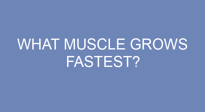 What Muscle Grows Fastest what-muscle-grows-fastest