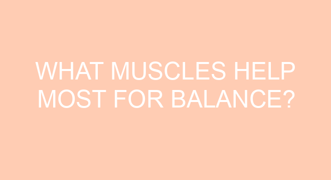 how to balance your muscles