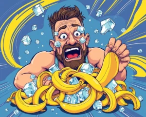 Fitness Guru’s Bizarre Morning Routine: Ice Facials and Banana Peels Trigger Meme Frenzy
