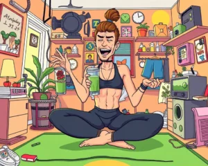 Fitness Influencer’s Bizarre Morning Routine Sparks Viral Mockery