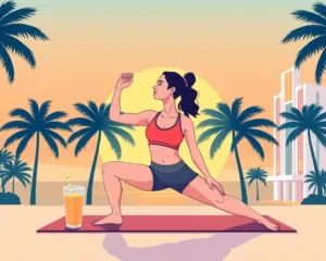 Miami Fitness Influencer’s Insane Morning Routine Goes Viral