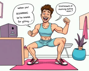 Fitness Influencer Ashton Hall Responds to Viral “Bizarre” Morning Routine with Self-Aware Humor