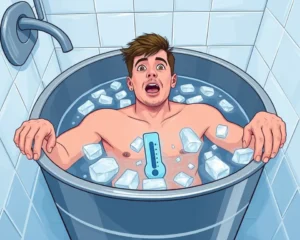 Ashton Hall’s Ice Dunking Routine: Viral Sensation or Chilling Trend?