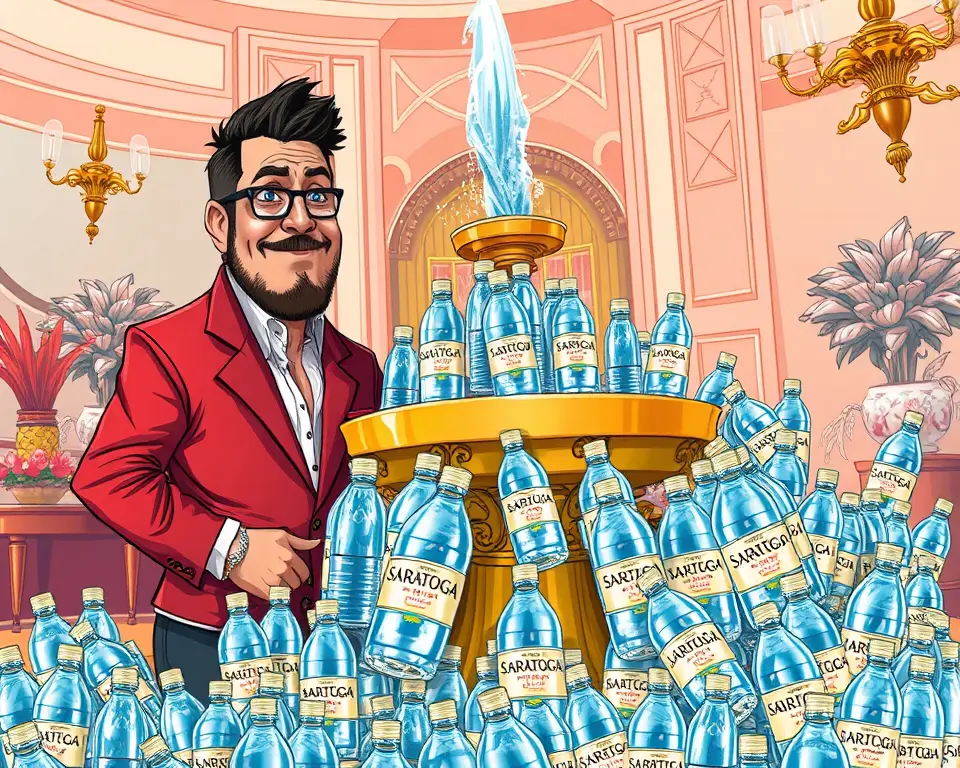 MrBeast Mocks Influencer Ashton Hall’s Viral Saratoga Water Morning Routine