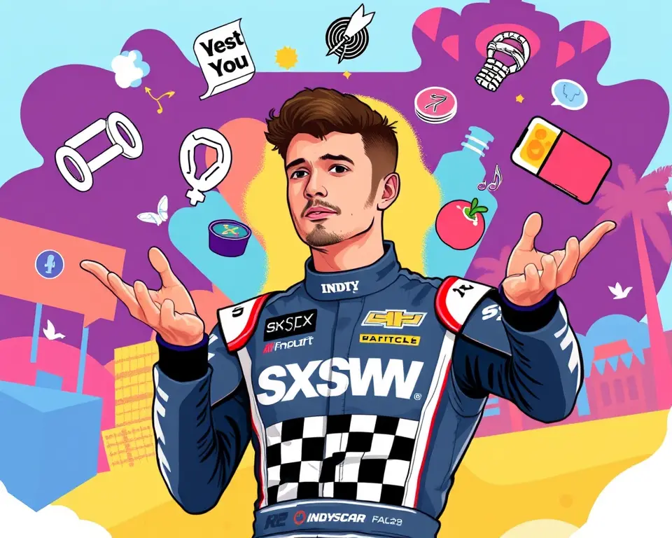 IndyCar Champion Josef Newgarden Reveals Driver Fitness Secrets at SXSW 2025