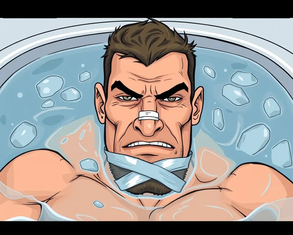 Fitness Guru’s Unconventional Night Routine: Ice Baths, Nose Strips, and Taping His Mouth