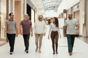 This 80s-Inspired Mall Walking Group Is Redefining Fitness