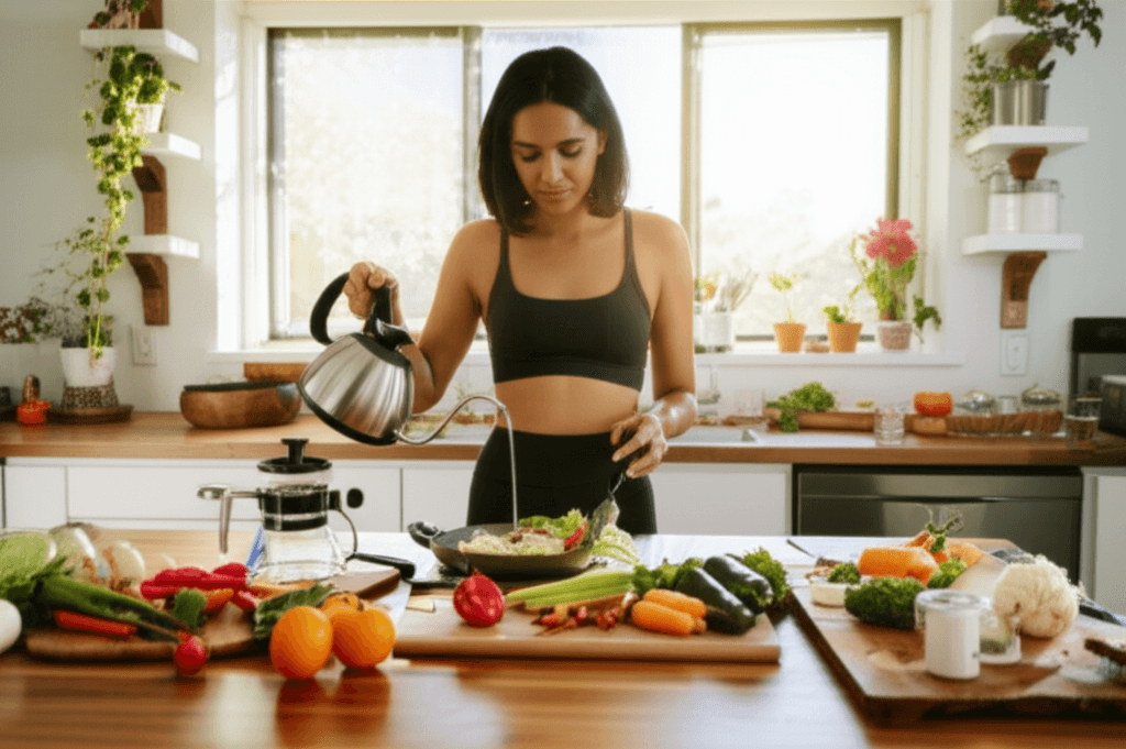 Bhumi Pednekar’s Sustainable Weight Loss: Vegetarian Meals, Consistent Workouts, and Active Living