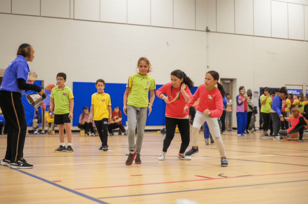 Fourth Graders Dive into Healthy Living at Nebraska Kids Fitness and Nutrition Day