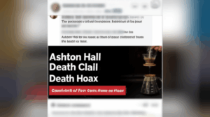 Ashton Hall Death Claims Debunked: Viral Facebook Post Confirmed as Hoax