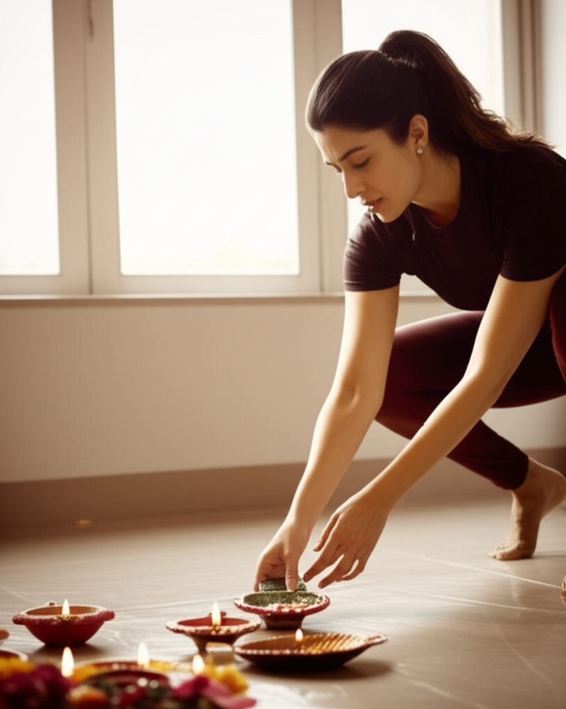 Soha Ali Khan Puts a Fitness Spin on Diwali Cleaning, Captivating Fans